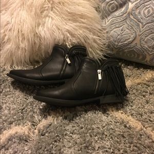 Chelsea Black Booties